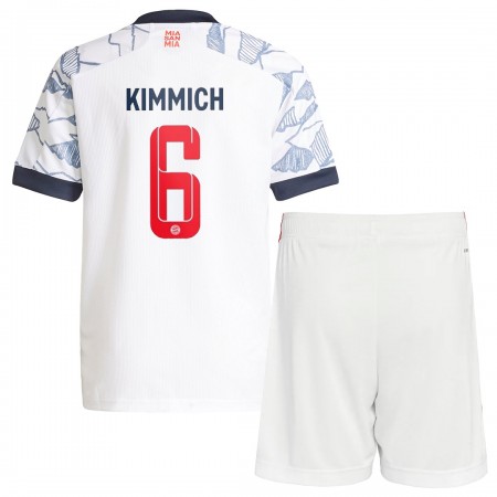 Divisa di Calcio Bayern Monaco Joshua Kimmich 6 Bambino Terza 2021/2022
